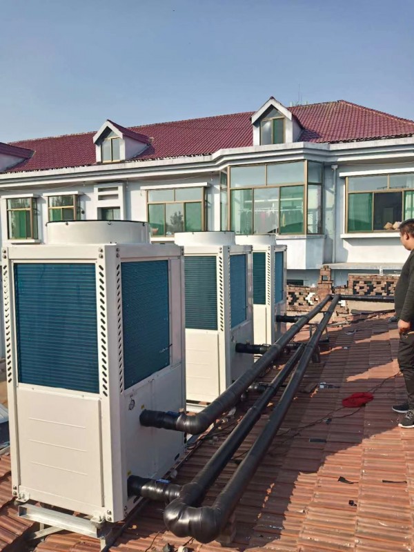 楼顶无边泳池恒温加热